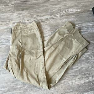 J. Jill Light Green Khaki Wide Leg Pants Size 10